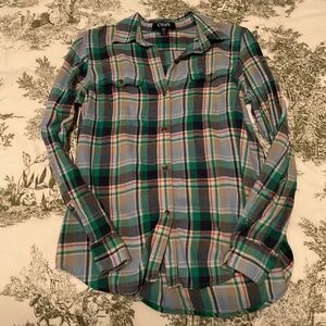 Chaps lightweight flannel, size Small